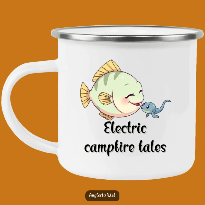 Funny Anglerfish Camping Mug: Playful Tease Cup, Perfect Gift