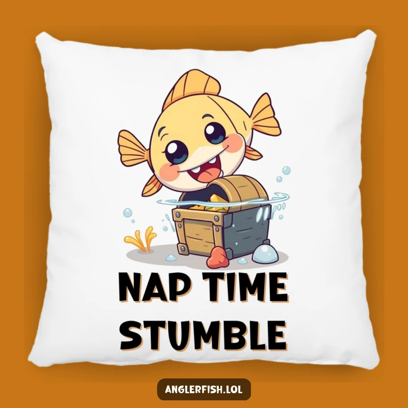 Funny Anglerfish Pillow - Clumsy Trip Comfort, Perfect Funny Gift