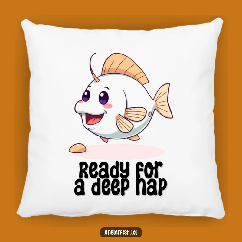 Funny Cute Anglerfish Pillow: Cozy Excitement & Playful Tail Wiggle – Cute Funny Gift