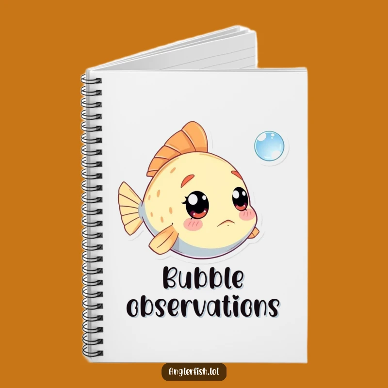 Funny Kawaii Anglerfish Notebook: Amazed Ideas, Inspiring Funny Gift Journal