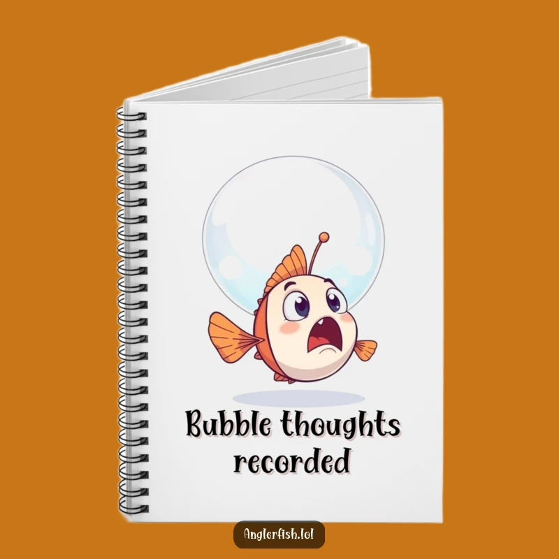 Funny Anglerfish Notebook: Jot Down Surprising Ideas, Great Gift