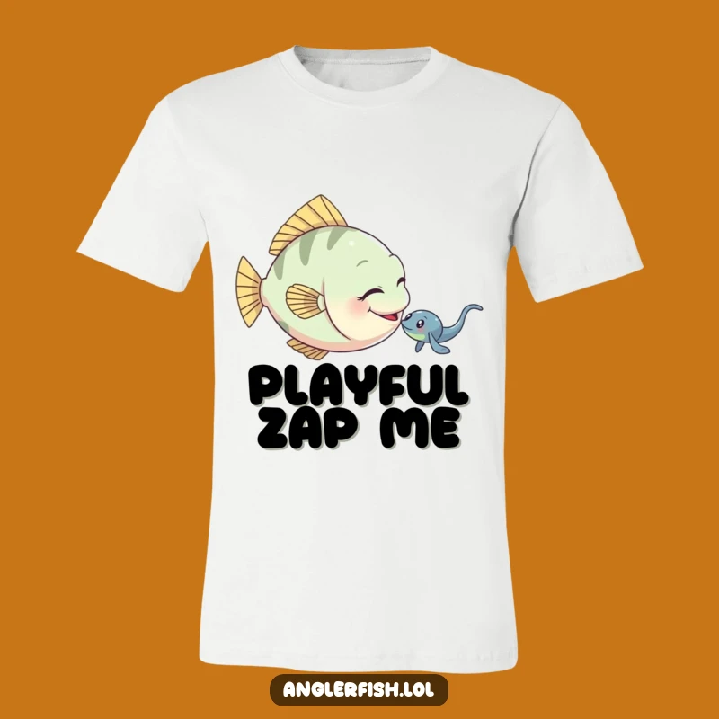 Funny Anglerfish T-Shirt: Playful Teasing Design, Great Gift